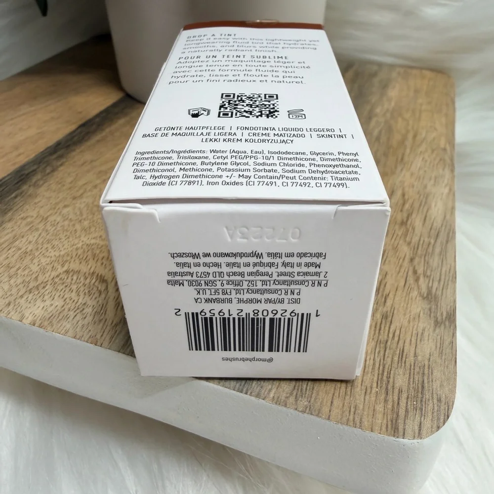 NIB - Morphe Skin Tint - Hint of Truffle